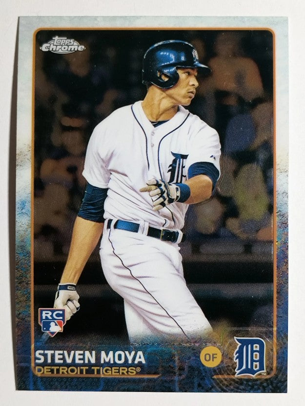 2015 Topps Chrome #177 Steven Moya RC