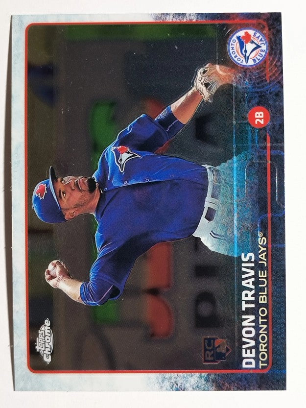 2015 Topps Chrome #184 Devon Travis RC