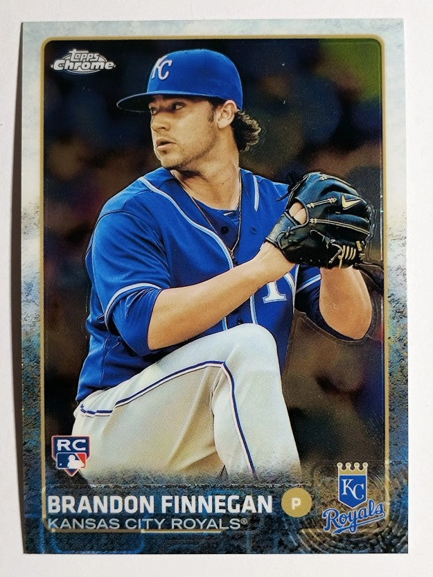 2015 Topps Chrome #195A Brandon Finnegan RC