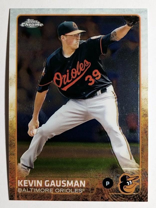 2015 Topps Chrome #196 Kevin Gausman