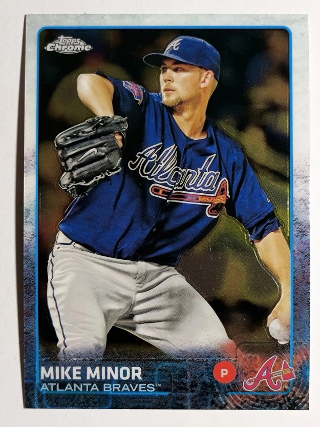 2015 Topps Chrome #197 Mike Minor