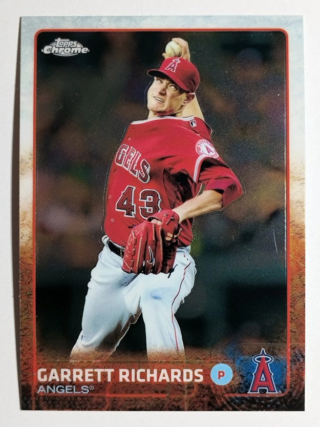 2015 Topps Chrome #198 Garrett Richards