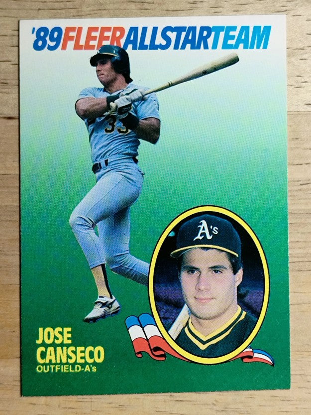 1989 Fleer All-Stars #2 Jose Canseco