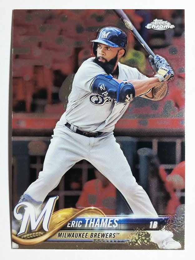 2018 Topps Chrome #7 Eric Thames