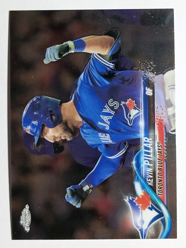 2018 Topps Chrome #11 Kevin Pillar