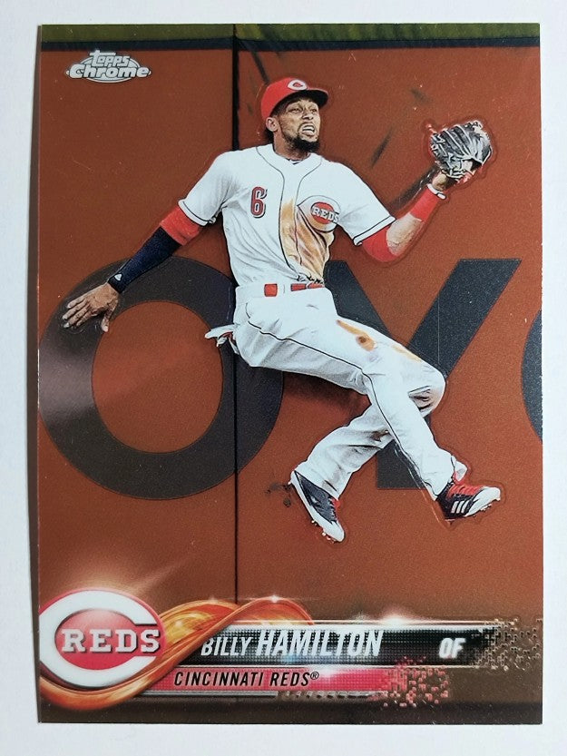 2018 Topps Chrome #15 Billy Hamilton