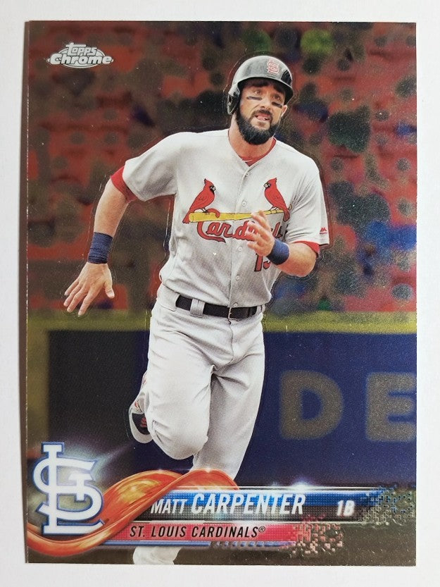 2018 Topps Chrome #33 Matt Carpenter