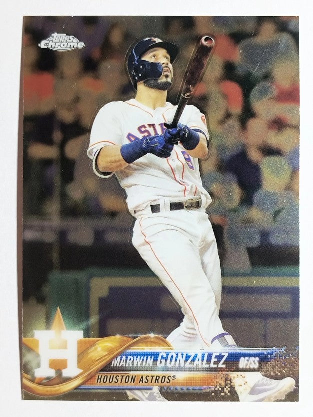 2018 Topps Chrome #38 Marwin Gonzalez