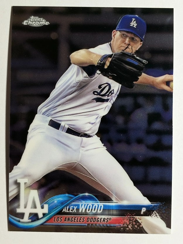2018 Topps Chrome #39 Alex Wood