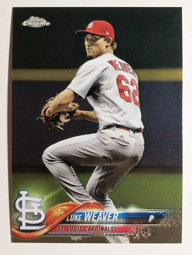 2018 Topps Chrome #88 Luke Weaver