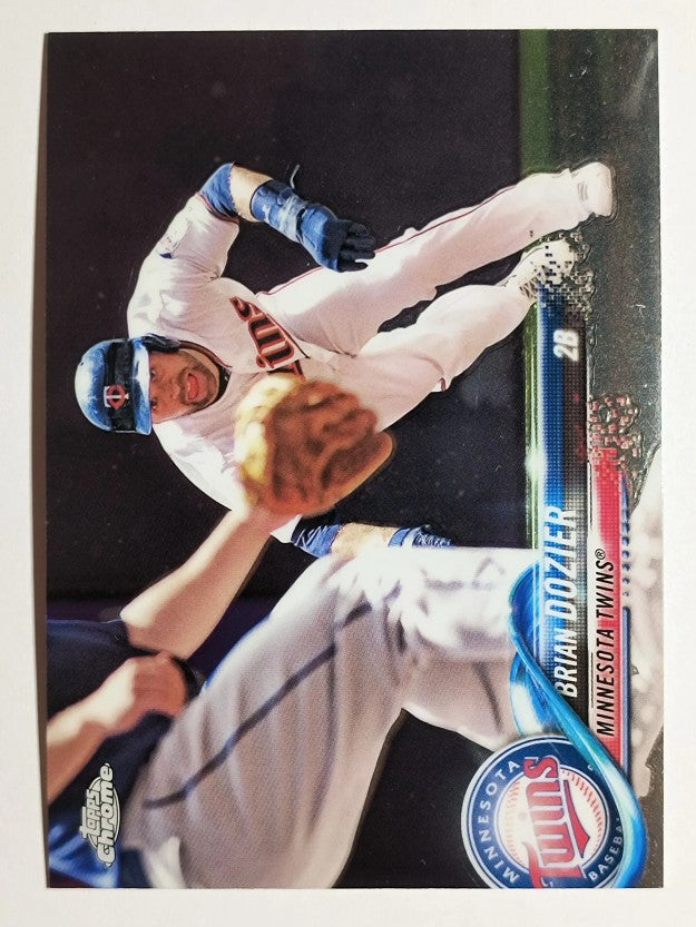 2018 Topps Chrome #140 Brian Dozier