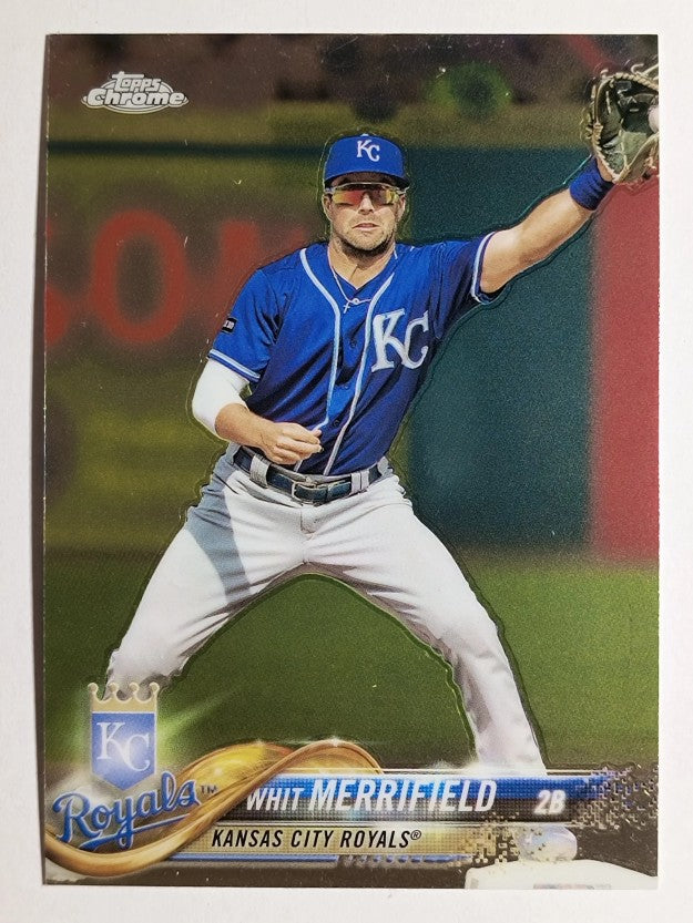 2018 Topps Chrome #144 Whit Merrifield