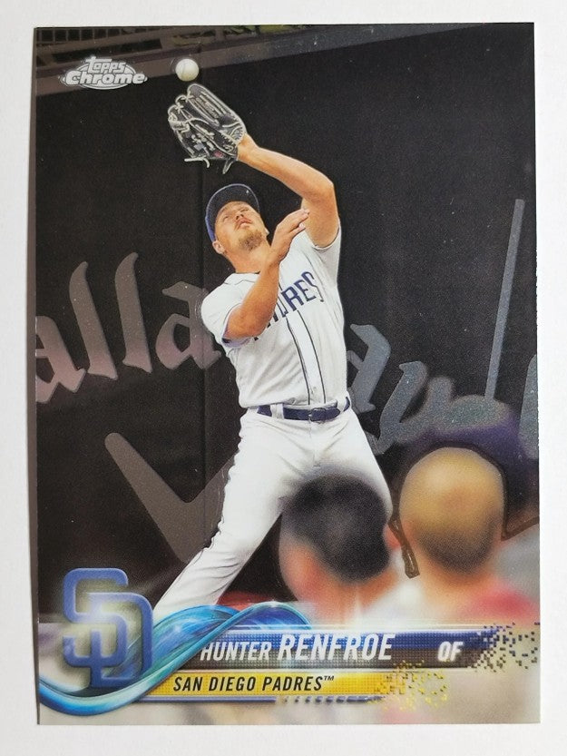 2018 Topps Chrome #184 Hunter Renfroe