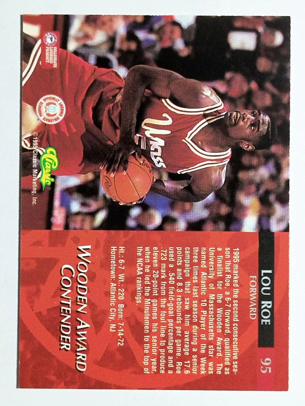 1995 Classic #95 Lou Roe AW