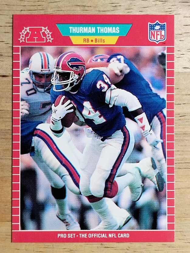 1989 Pro Set #32 Thurman Thomas RC