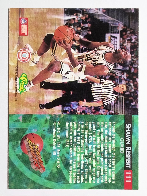 1995 Classic #111 Shawn Respert SS