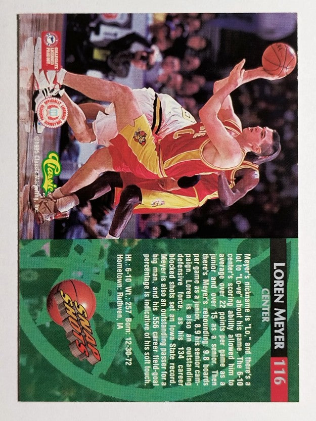 1995 Classic #116 Loren Meyer SS