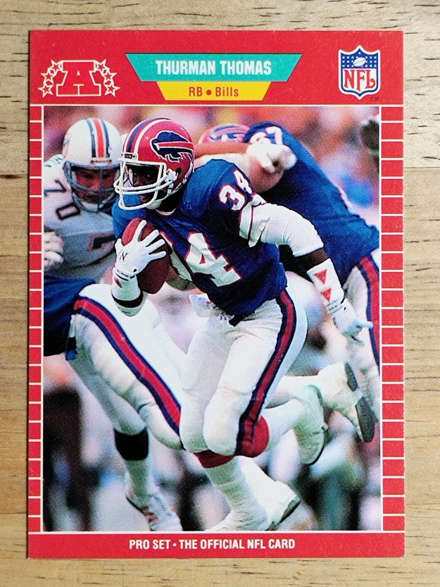 1989 Pro Set #32 Thurman Thomas RC