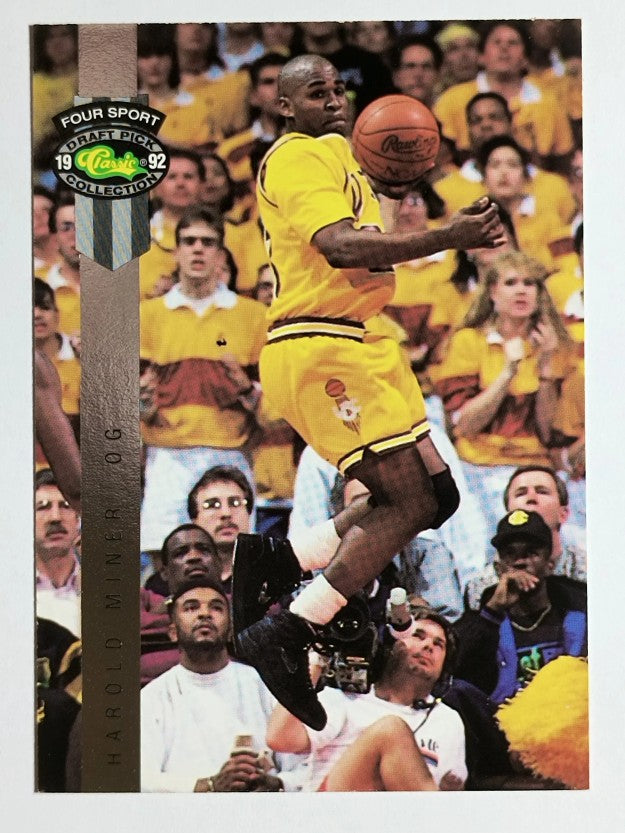 1992 Classic Four Sport BCs #BC6 Harold Miner