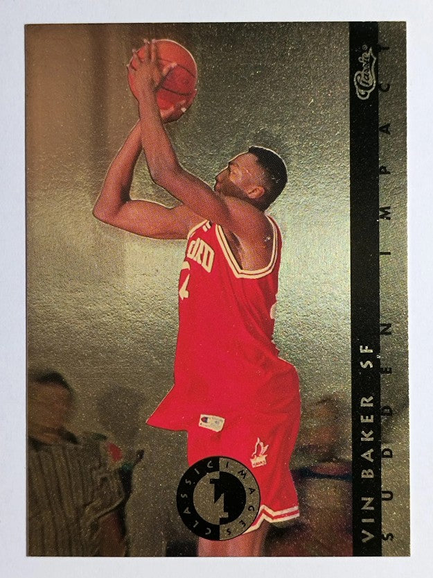 1993-94 Images Four Sport Sudden Impact #SI2 Vin Baker
