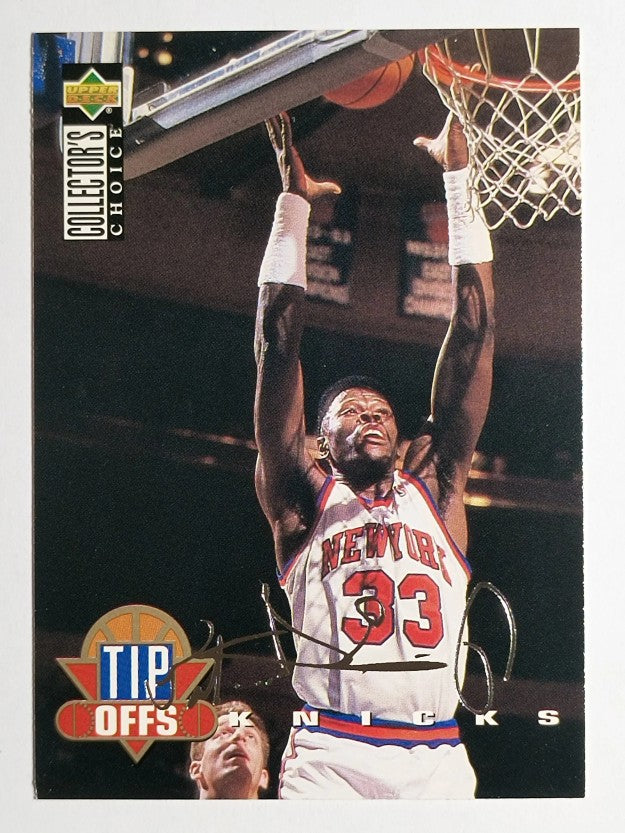1994-95 Collector's Choice Silver Signature #183 Patrick Ewing TO