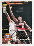 1994-95 Collector's Choice Silver Signature #187 Clyde Drexler TO (NM)