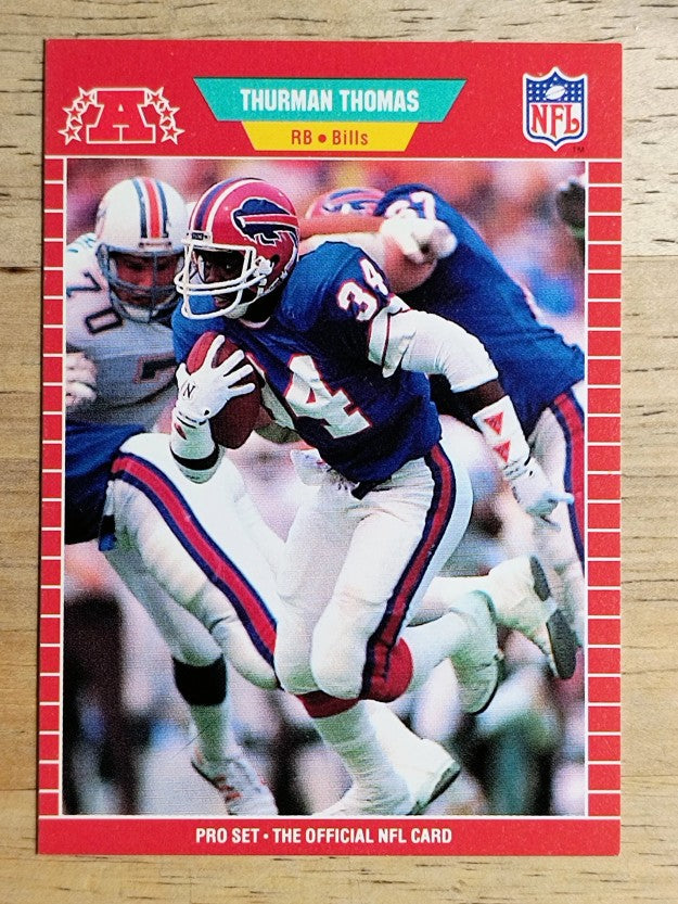 1989 Pro Set #32 Thurman Thomas RC
