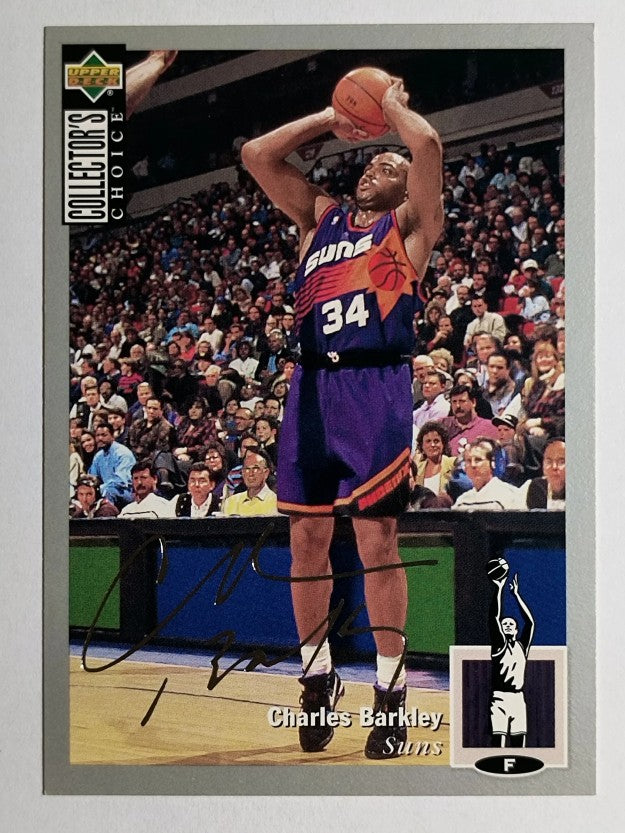 1994-95 Collector's Choice Silver Signature #234 Charles Barkley (NM)