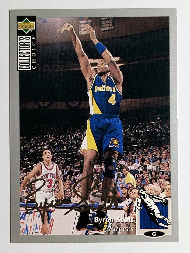 1994-95 Collector's Choice Silver Signature #304 Byron Scott