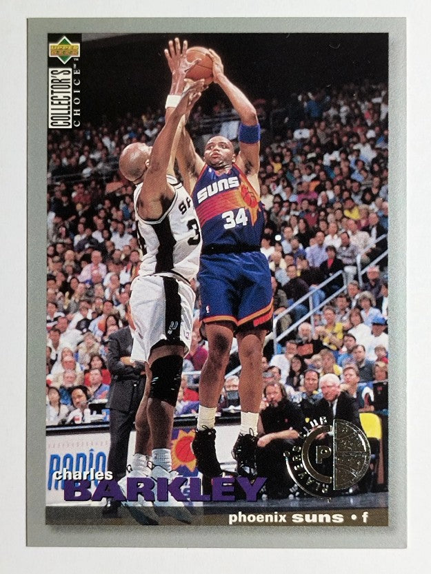 1995-96 Collector's Choice Player's Club #34 Charles Barkley