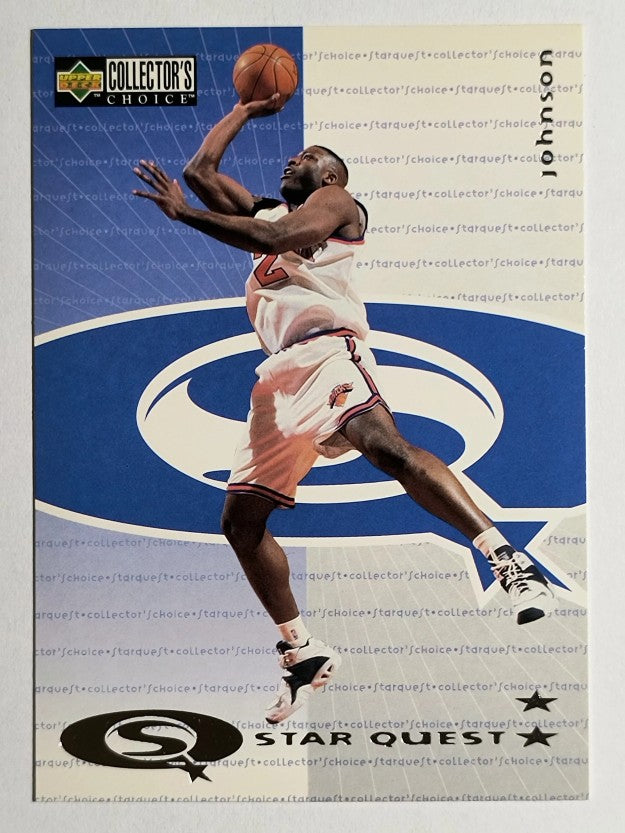 1997-98 Collector's Choice StarQuest #64 Larry Johnson