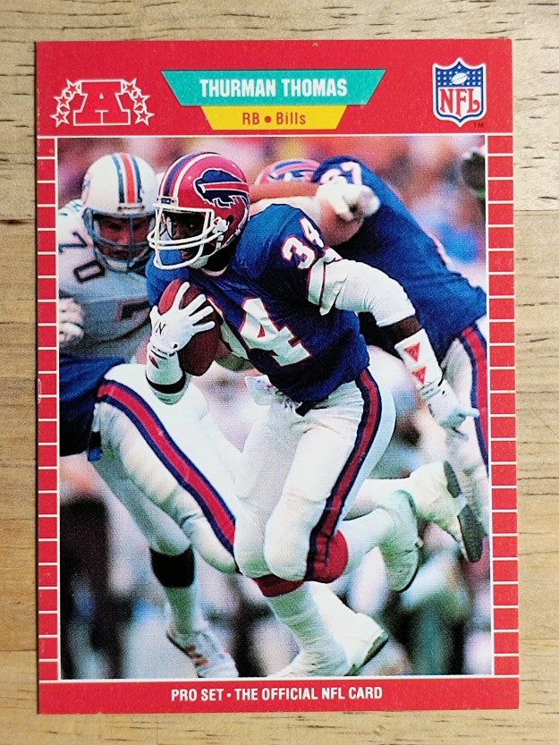 1989 Pro Set #32 Thurman Thomas RC