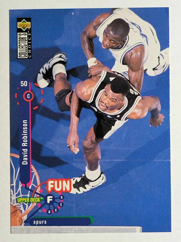1995-96 Collector's Choice #189 David Robinson FF
