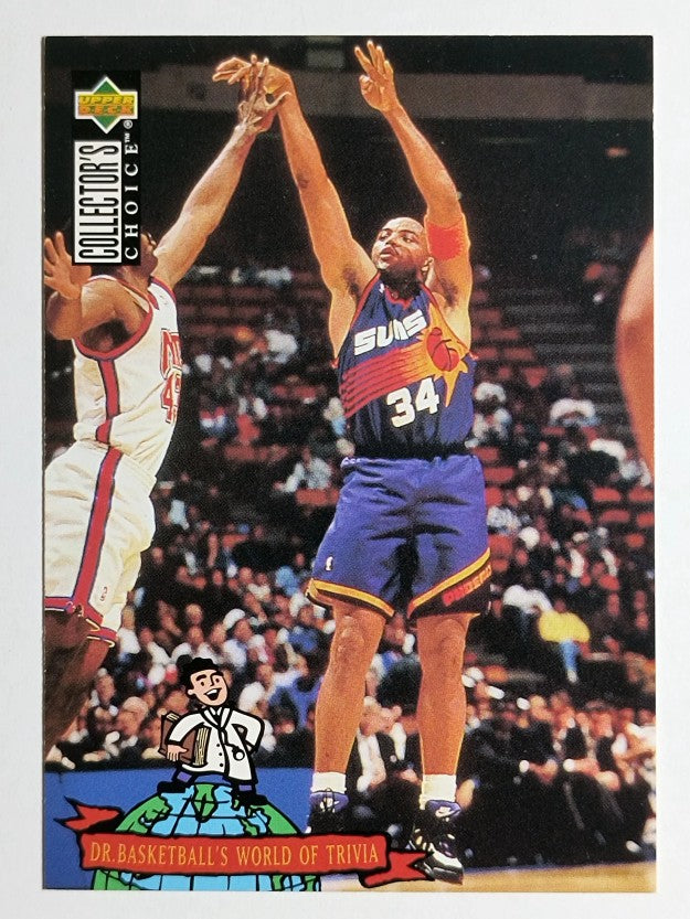 1994-95 Collector's Choice #406 Charles Barkley TRIV (NM)