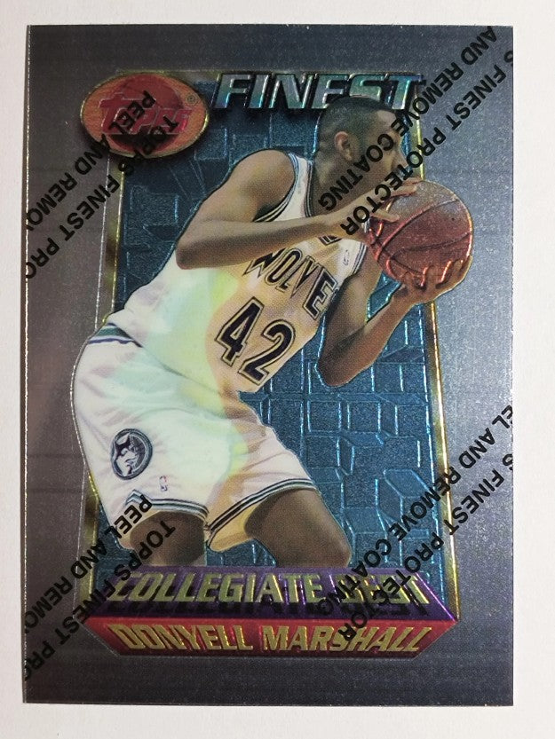 1994-95 Finest #231 Donyell Marshall CB