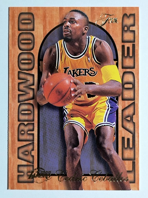 1995-96 Fleer Flair Hardwood Leaders #13 Cedric Ceballos