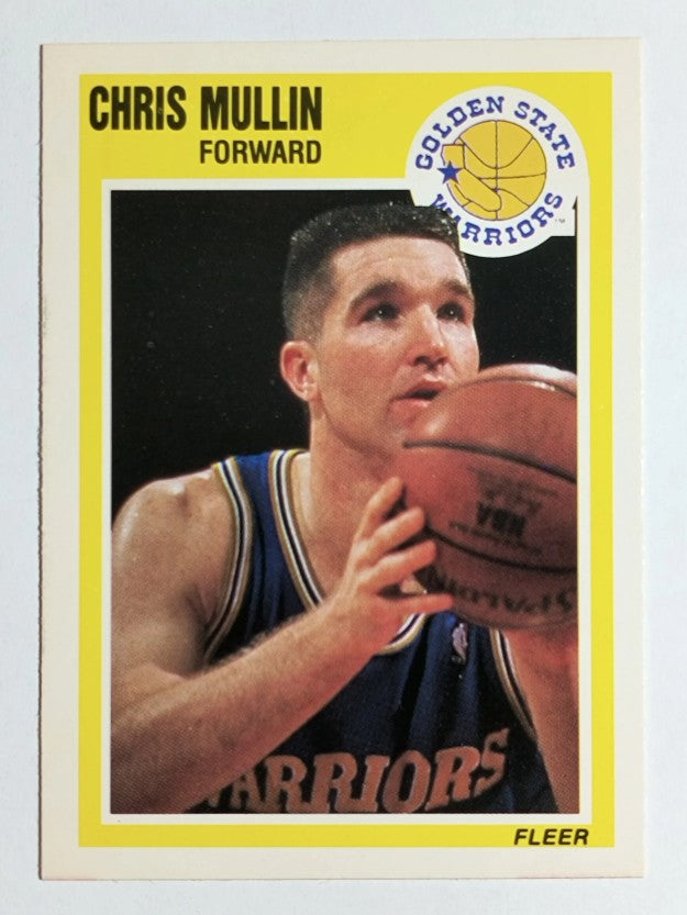 1989-90 Fleer #55 Chris Mullin
