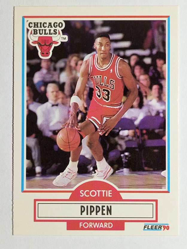 1990-91 Fleer #30 Scottie Pippen