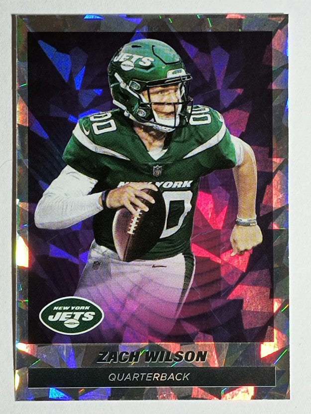 2021 Panini Stickers #90 Zach Wilson STAR FOIL