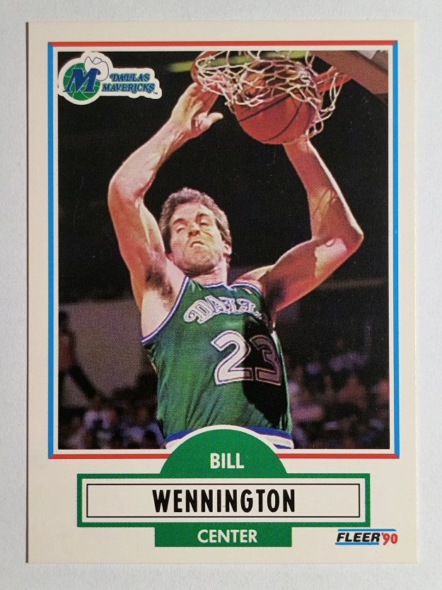 1990-91 Fleer #44 Bill Wennington
