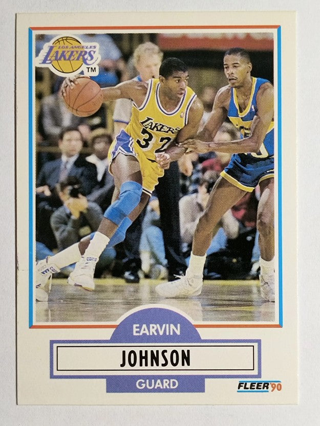 1990-91 Fleer #93 Magic Johnson