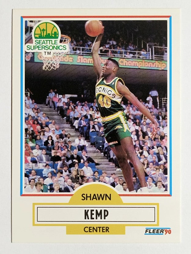 1990-91 Fleer #178 Shawn Kemp RC