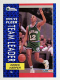 1991-92 Fleer #377 Derek Harper TL