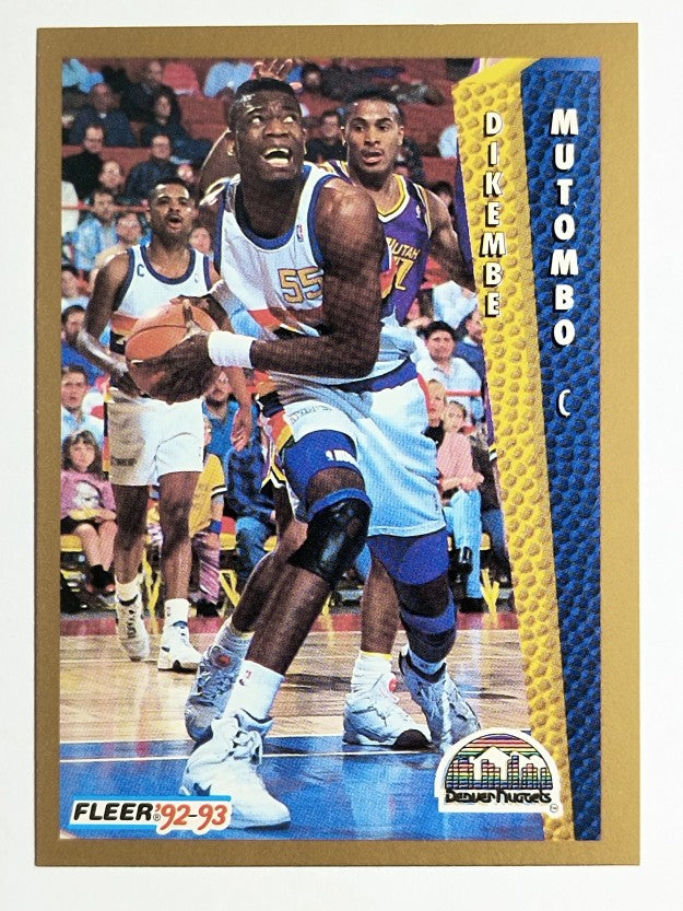 1992-93 Fleer #60 Dikembe Mutombo