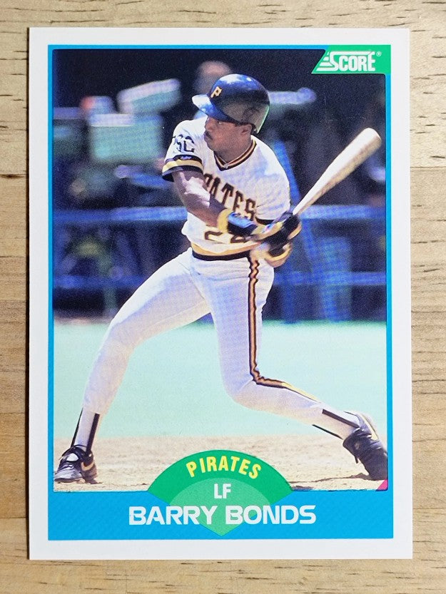 1989 Score #127 Barry Bonds