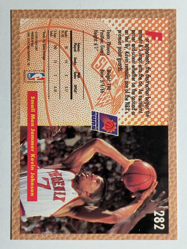 1992-93 Fleer #282 Kevin Johnson SD
