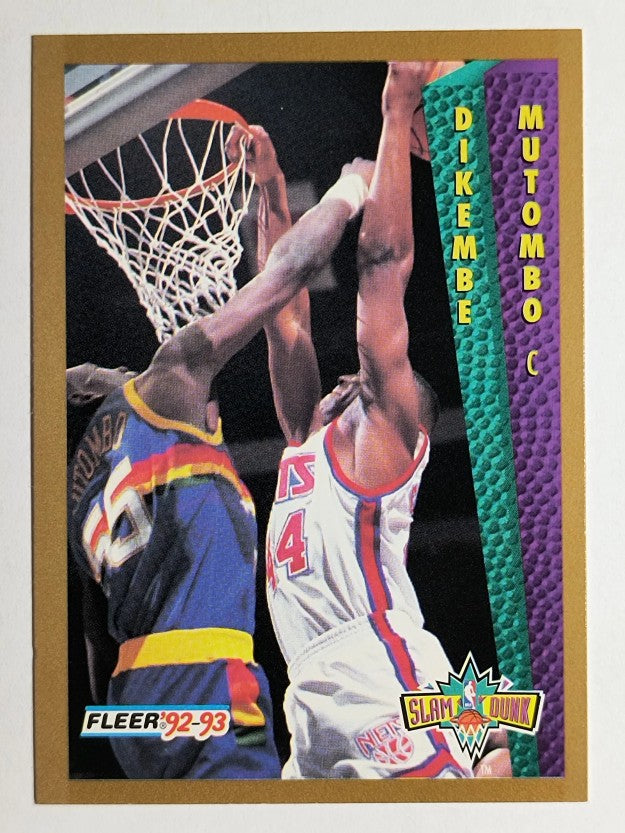1992-93 Fleer #286 Dikembe Mutombo SD