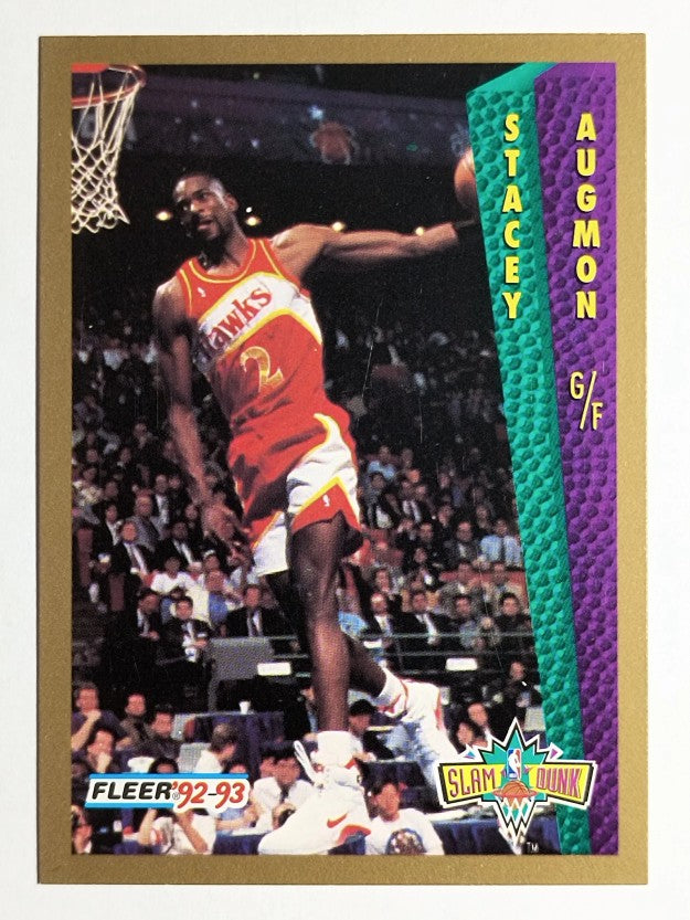 1992-93 Fleer #295 Stacey Augmon SD