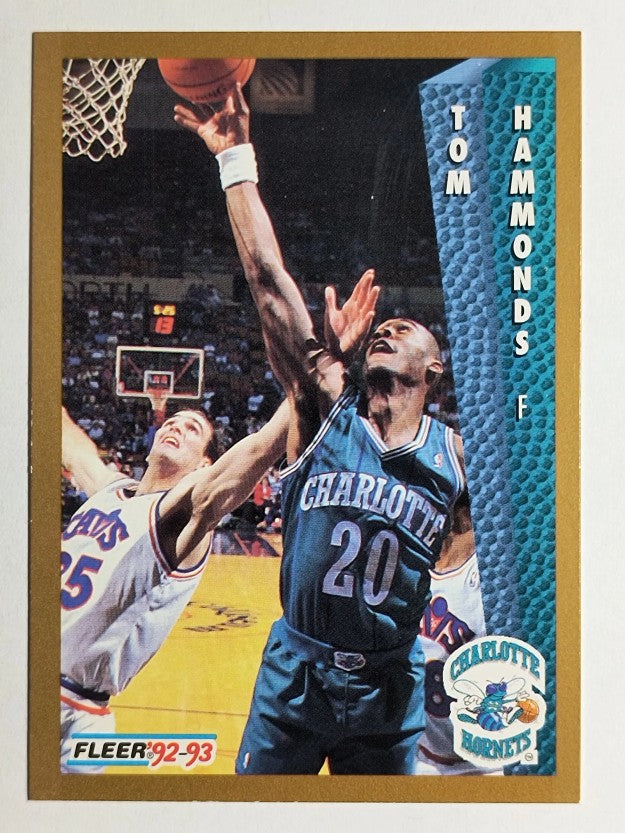 1992-93 Fleer #309 Tom Hammonds