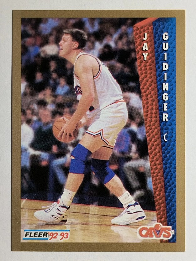 1992-93 Fleer #318 Jay Guidinger RC